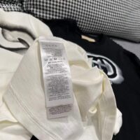 Gucci GG Men Cotton Jersey T-Shirt Crewneck Dropped Shoulder Short Sleeves (5)