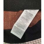 Gucci GG Men Lamé Horsebit Jacquard Cardigan Brown V-Neck - immagine 9