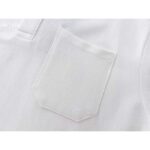 Gucci Men Cotton Piquet Polo Interlocking G White Side Vents Short Sleeves - Image 9