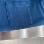 Gucci Women Cotton Piquet Polo Square GG Blue Collar Short Sleeves - Bild 7