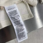 Gucci Women Cotton Piquet Polo Square GG Collar Short Sleeves - Imagen 9