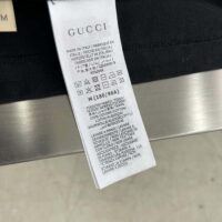 Gucci Men Cotton Polo Interlocking G Black Short Sleeves Regular Fit (2)