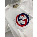 Gucci Women GG Cotton Jersey Printed T-Shirt Crewneck Short Sleeves - immagine 4