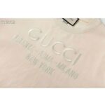Gucci Women GG Cotton Jersey T-Shirt Crewneck Short Sleeves Oversize Fit – Image 5