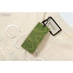 Gucci Women GG Cotton Jersey T-Shirt Crewneck Short Sleeves Oversize Fit – Image 4