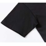 Gucci Men GG T-Shirt Gucci Blade Print Black Cotton Jersey Crewneck - Image 9