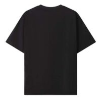 Gucci Men GG T-Shirt Gucci Blade Print Black Cotton Jersey Crewneck (8)