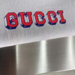 Gucci Women GG T-Shirt Gucci Print Crewneck Short Sleeves Oversize Fit – Bild 6