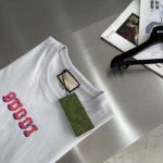 Gucci Women GG T-Shirt Gucci Print Crewneck Short Sleeves Oversize Fit – Bild 5