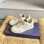 Gucci Unisex GG Re-Web Sneaker Script Interlocking G Low Heel – Bild 5