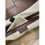 Gucci Unisex Ophidia GG Medium Shoulder Bag Beige Supreme Canvas - Imagen 9