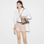Gucci Unisex Ophidia GG Small Shoulder Bag Beige Supreme Canvas - immagine 11