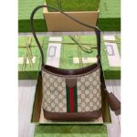 Gucci Unisex Ophidia GG Small Shoulder Bag Beige Supreme Canvas - immagine 2