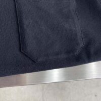 Gucci Women Cotton Piquet Polo Interlocking G Black Side Vents Short Sleeves (3)
