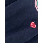 Gucci Women Fine Knit Sweater Embroidery GG Heart Round Neck - immagine 5
