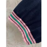 Gucci Women Fine Knit Sweater Embroidery GG Heart Round Neck - immagine 7