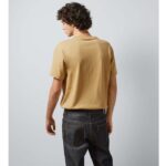 Gucci Men GG Cotton Jersey Printed T-Shirt Camel Crewneck Short Sleeves - immagine 8