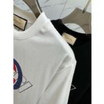 Gucci Women GG Cotton Jersey Printed T-Shirt Crewneck Short Sleeves - immagine 11