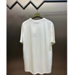 Gucci Men GG Cotton Jersey T-Shirt Print White Crewneck Short Sleeves - Image 3