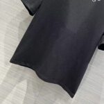 Gucci Men GG Light Cotton Jersey Shirt Black Crystal Short Sleeves - Image 5