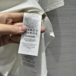 Gucci Men GG Light Cotton Jersey Shirt Crystal Round Neck Short Sleeves - Image 11