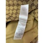 Gucci Women Original GG Canvas Jumpsuit Point Neck Short Sleeves - Image 9