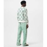 Louis Vuitton LV Men Damier Cotton Sweatshirt Classic Fit Green 1AFJHG - Imagen 12