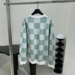 Louis Vuitton LV Women Damier Cotton Sweatshirt Classic Fit Green 1AFJHG - Image 8