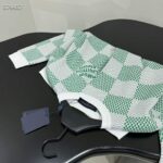 Louis Vuitton LV Women Damier Cotton Sweatshirt Classic Fit Green 1AFJHG - Image 7