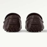 Louis Vuitton LV Men Hockenheim Moccasin Moka Brown Mini Monogram Calf Leather 1ABM5X - Bild 4