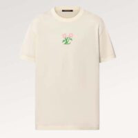 Louis Vuitton LV Men Short-Sleeved Cotton Knitted Crewneck Regular Fit 1AFRDI
