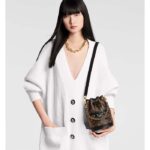 Louis Vuitton LV Unisex Canoé Monogram Coated Canvas Cowhide-Leather M83480 - Image 11