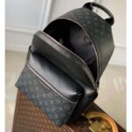 Louis Vuitton LV Unisex Discovery Backpack PM Black Taiga Cowhide Leather M30230 – Image 6
