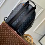 Louis Vuitton LV Unisex Discovery Backpack PM Black Taiga Cowhide Leather M30230 – Image 4