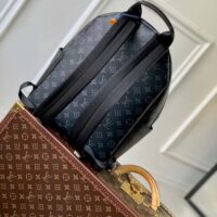 Louis Vuitton LV Unisex Discovery Backpack PM Black Taiga Cowhide Leather M30230 (6)