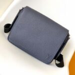 Louis Vuitton LV Unisex District PM Bag Blue Taiga Cowhide Leather M30969 - Bild 2