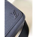 Louis Vuitton LV Unisex District PM Bag Blue Taiga Cowhide Leather M30969 - Bild 6