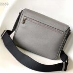 Louis Vuitton LV Unisex District PM Bag Grey Taiga Cowhide Leather M30851 - Image 3
