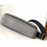 Louis Vuitton LV Unisex District PM Bag Grey Taiga Cowhide Leather M30851 - Image 6