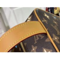 Louis Vuitton LV Unisex Dopp Kit Monogram Macassar Coated Canvas M47069 (7)