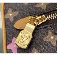 Louis Vuitton LV Unisex Dopp Kit Monogram Macassar Coated Canvas M47069 (7)