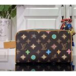 Louis Vuitton LV Unisex Dopp Kit Monogram Macassar Coated Canvas M47069 - Image 4