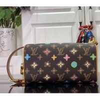 Louis Vuitton LV Unisex Dopp Kit Monogram Macassar Coated Canvas M47069 (7)