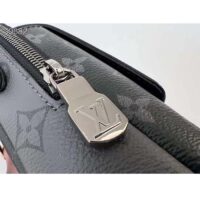 Louis Vuitton LV Unisex Double Phone Pouch NM Monogram Coated Canvas M81321 (6)