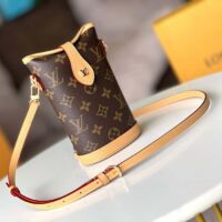 Louis Vuitton LV Unisex Fold Me Pouch Monogram Coated Canvas M80874 (7)