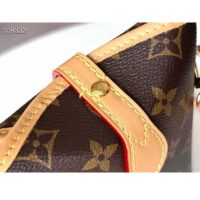 Louis Vuitton LV Unisex Fold Me Pouch Monogram Coated Canvas M80874 (7)