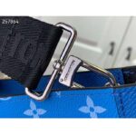 Louis Vuitton LV Unisex Gaston Wearable Wallet Blue Monogram Coated Canvas M83099 - Bild 10