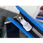 Louis Vuitton LV Unisex Gaston Wearable Wallet Blue Monogram Coated Canvas M83099 - Bild 9