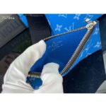 Louis Vuitton LV Unisex Gaston Wearable Wallet Blue Monogram Coated Canvas M83099 - Bild 7