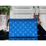 Louis Vuitton LV Unisex Gaston Wearable Wallet Blue Monogram Coated Canvas M83099 - Bild 2